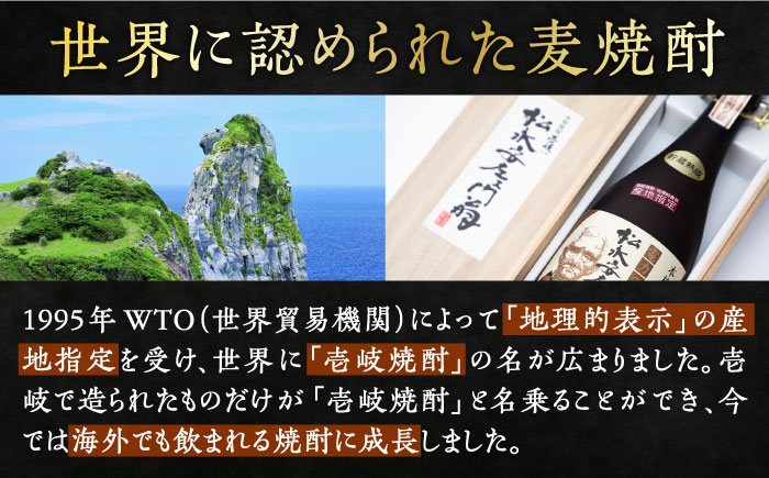 【全2回定期便】プレミアム 壱岐焼酎 飲み比べ 2本セット《壱岐市》【下久土産品店】 酒 麦焼酎 壱岐 長崎 本格焼酎 セット 飲み比べ [JBZ072]