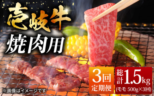 【全3回 定期便 】お肉 壱岐牛 焼き肉セット 500g 《 壱岐市 》 【ヤマグチ】[JCG054] 51000 51000円 