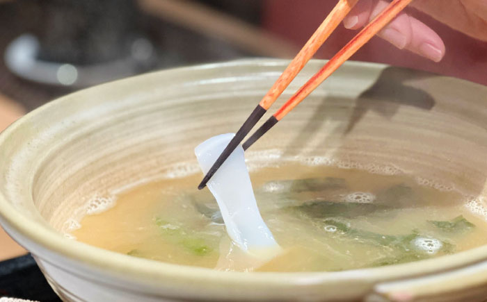 【全12回定期便】 「壱岐のリゾートホテル監修」幻天然クエ・アオリイカ・鯛入り雲丹しゃぶ鍋《壱岐市》 【みやげ処 縁由】 [JBJ042] 500000 500000円 50万円