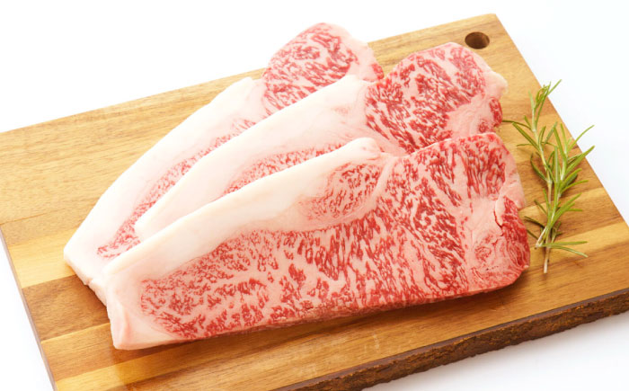 【A4〜A5ランク】長崎和牛 超厚切り サーロインステーキ 320g《壱岐市》【シュシュ】 牛肉 和牛 国産 長崎和牛 ステーキ サーロイン 冷凍配送 霜降り [JGE003]