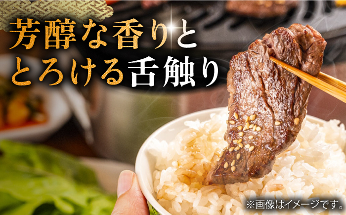 【全2回定期便】壱岐牛 赤身 焼肉用 800g《壱岐市》【中津留】 赤身 焼肉 BBQ 牛肉 [JFS077]