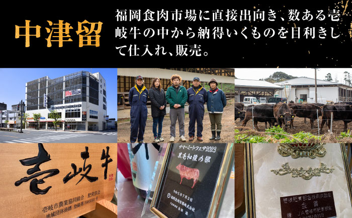 【全6回定期便】壱岐牛 ブリスケ うす切り 500g《壱岐市》【中津留】[JFS067] 薄切り うす切り すき焼き しゃぶしゃぶ 鍋 牛 肉 赤身 希少部位 牛肉 定期便 90000 90000円