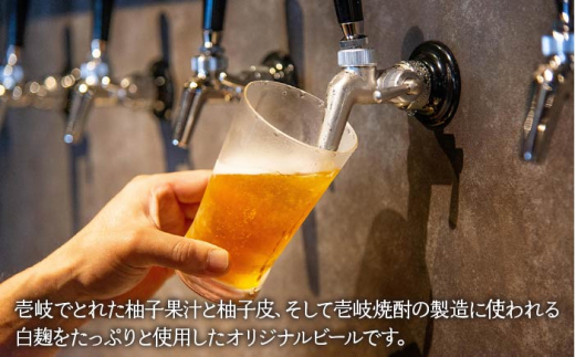 【全6回 定期便 】クラフトビール 地ビール  YUZU-KOJI ALE 6本 【ISLAND BREWERY】 《 壱岐市 》[JED016]   100000 100000円 10万円
