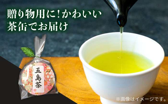 【安心・安全、健康！】有機缶入緑茶【グリーンティ五島】[PAV016]