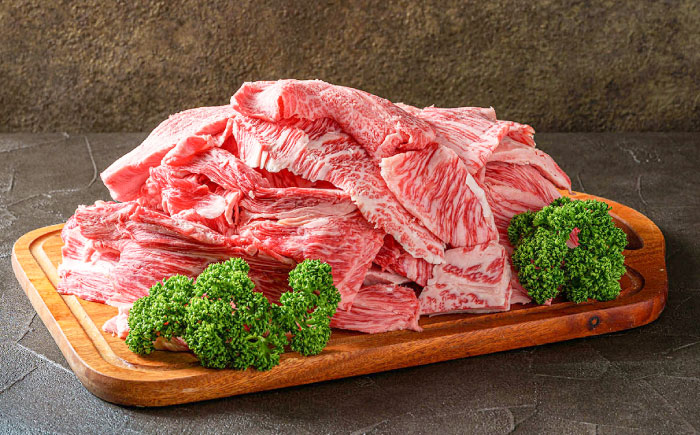 【12回定期便】五島牛 牛すじ1kg（500g×2P）五島市/meat shop FUKU [PHF008]