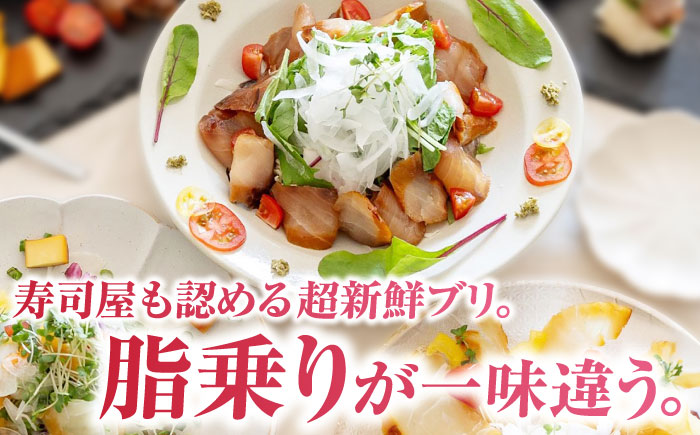 【全3回定期便】天然ブリ 熟成ハム 五島市/合同会社五島くんせい工房 燻製 燻製 ぶり ブリ [PDD033]