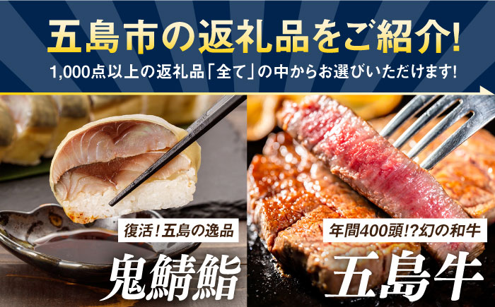 【あとから選べる】長崎県五島市ふるさとギフト 100万円分 和牛 魚 鮮魚 椿 うどん [PZX020]