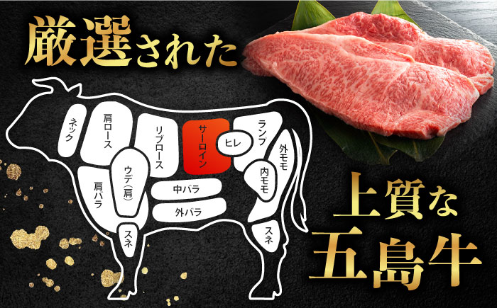 五島牛サーロインステーキ210g×2 牛肉 肉 ブランド肉 五島市/ごとう農業協同組合 [PAF024]