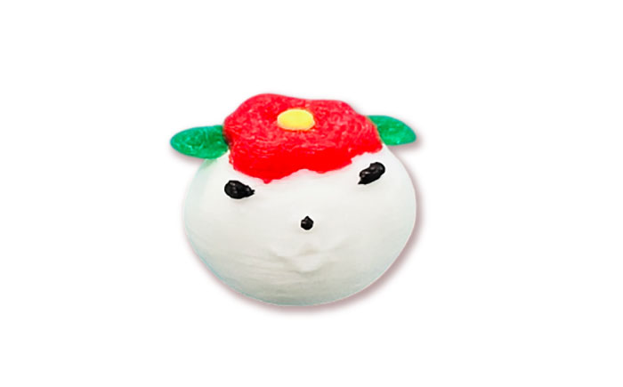 つばきねこマグネット 4袋（お顔）五島市/五島あすなろ会 うまか食品 [PAS057]