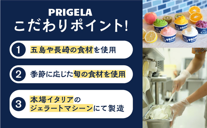 ジェラート 2L ［塩ミルク］お取り寄せ スイーツ アイスクリーム 五島市/PRIGELA [PFV004]