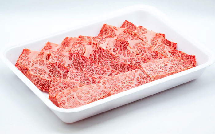 【6回定期便】五島列島産 黒毛和牛 焼肉上カルビ 500g 五島市/山口Farm [PGJ059]