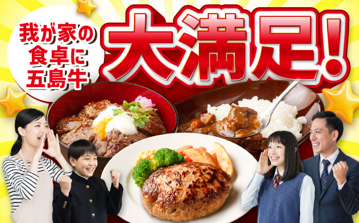 【6回定期便】食卓応援！お届け内容が毎月変わる五島牛定期便 五島市/ごとう農業協同組合 [PAF106]