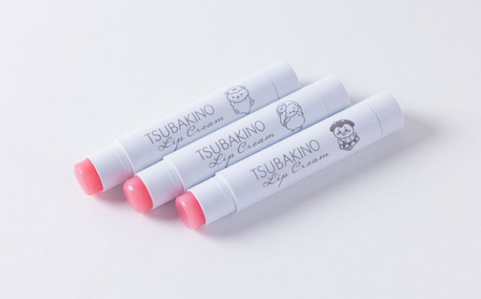 【3回定期便】リップクリーム3本セット 五島市/合資会社椿乃[PAM054]