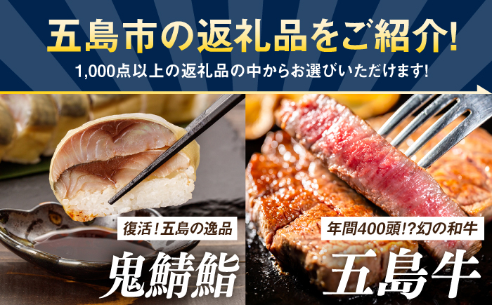 【あとから選べる】長崎県五島市ふるさとギフト 50万円分 和牛 魚 鮮魚 椿 うどん [PZX019]
