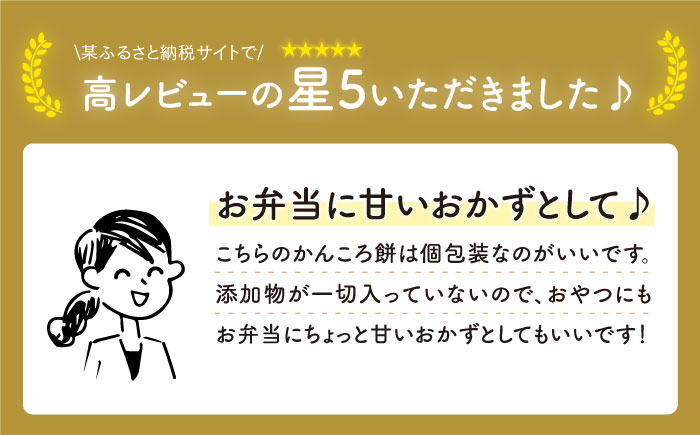 【こだわり農家がつくる五島の伝統和菓子！】かんころ餅 3種セット 計6本 五島市/やぁしゃ便 [PBG005]