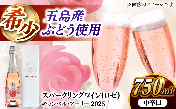 スパークリングワイン キャンベル・アーリー 2025 家飲み 酒 お酒 ワイン 五島市/五島ワイナリー [PAG031]