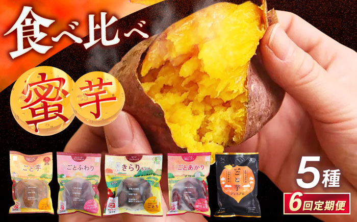 【6回定期便】お届け内容が毎月変わる！焼き芋定期便 五島市/ごと株式会社 [PBY065]