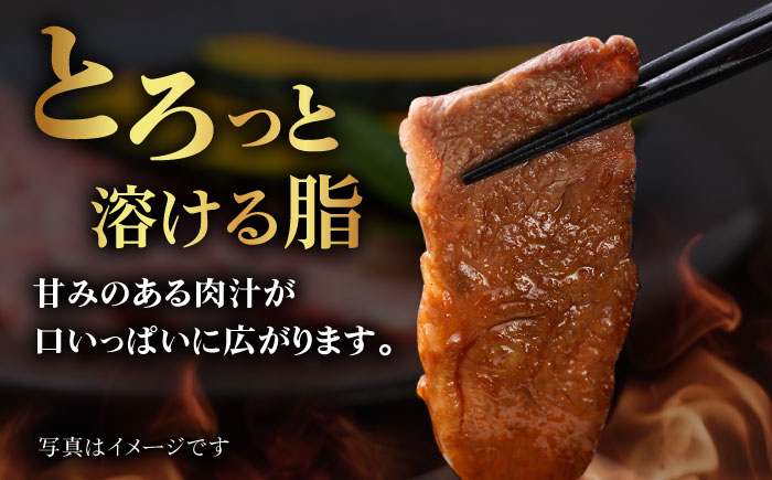 【全12回定期便】【やわらかい肉質。じゅわ〜っと肉汁から広がる旨みと風味】五島牛 薄切りセット （ロース・モモ 700g×12回 計8.4kg）【ごとう農業協同組合】 [PAF014]