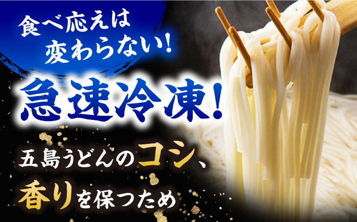 【全12回定期便】椿鯖うどん（具だくさん五島うどん）4人前【大河内商店】 [PAQ019]