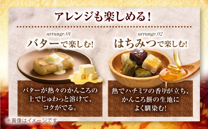 かんころ餅10本（大）（プレーン×6/紫芋×2/よもぎ×2）五島市/真鳥餅店 [PAP021]