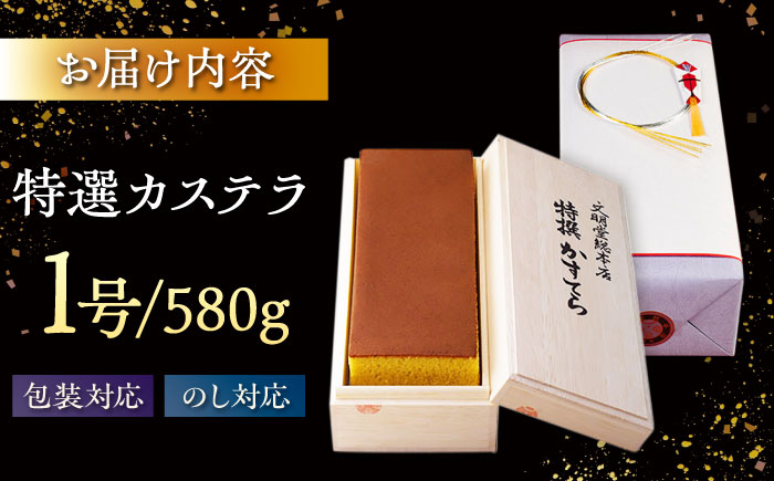 特撰カステラ 1号 長崎 土産 ギフト 五島市/文明堂総本店 [PEO021]