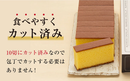 【カット済み☆贈り物にも】 長崎 カステラ 2号 ＜文明堂総本店＞ [CFG002]