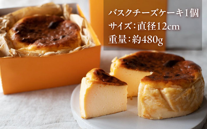 いわしたの バスクチーズケーキ 1個 ＜お菓子のいわした＞ [CAM068] 長崎 西海 ケーキ チーズケーキ