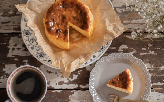 いわしたの バスクチーズケーキ 1個 ＜お菓子のいわした＞ [CAM068] 長崎 西海 ケーキ チーズケーキ