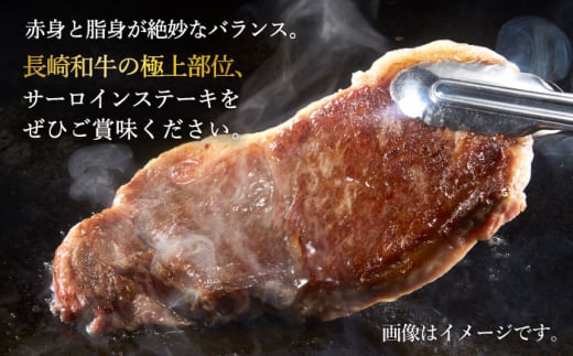 【訳あり】【3回定期便】 長崎和牛 サーロイン ステーキ 約500g（2枚） 【大西海ファーム食肉加工センター】 [CEK179]