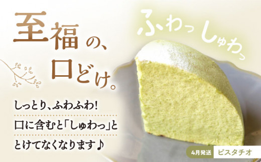 【12回 定期便 】 ケーキ チーズケーキ ズコット 月替わり 西海市 ケーキ チーズケーキ けーき すふれちーずけーき 定期便 12回連続 ズコット 贈答 ギフト プレゼント ＜お菓子のいわした＞ [CAM030]