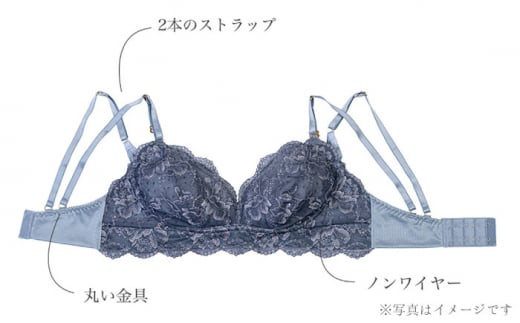 サイズML【ノンワイヤーで楽々】FINAL FORM ブラジャー単品 Lavender yvesju イヴジュ イヴジュビリー ブラジャー ノンワイヤー ナイトブラ 育乳 下着 ランジェリー ブラ 盛れる 谷間 楽 レース 補正 卒乳  脇高 マタニティ 日本製 垂れ ＜株式会社Jubilee＞ [CEY012]