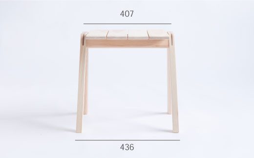 【グッドデザイン2019受賞】MINAZUKI STOOL（3脚）＜吉永製作所＞ [CDW003]