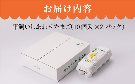 【大切な人への贈り物に】平飼い「しあわせたまご」20個＜松本養鶏場＞ [CCD026]