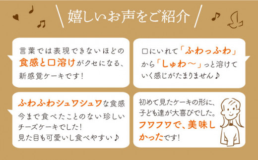 【3回定期便】【子供が思わず笑顔に】ふわしゅわ ズコット 1個 ケーキ チーズケーキ スフレチーズケーキ スイーツ お菓子 誕生日 記念日 贈答 ギフト ＜お菓子のいわした＞ [CAM010]