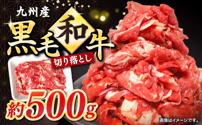 長崎県産 黒毛和牛 切り落とし 約500g＜宮本畜産＞ [CFA049]