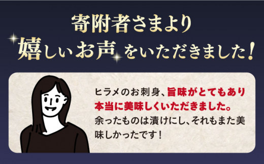 魚 ブロック 刺身 ヒラメ のフィレ（皮付き2切れ＆皮なし2切れ）＋あら 魚 ブロック ひらめ ヒラメ 切り身 刺身 下処理済み 簡単 贈答 ギフト ヒラメ 魚 ブロック  ＜大島水産種苗＞[CBW001]