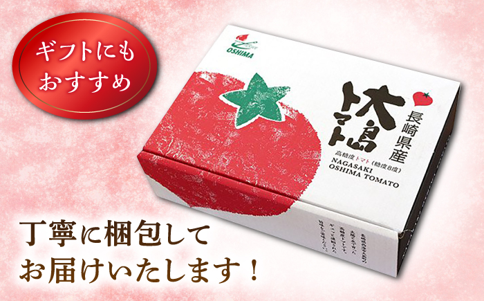 今シーズンお届け☆ 糖度8度以上！ 大島トマト 約3kg ＜大島造船所 農産グループ＞ [CCK005] 長崎 西海 トマト とまと 大島トマト 高糖度 贈答 トマト