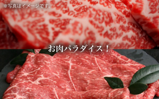 【12回定期便】【訳あり】長崎和牛 ロース食べ比べ 約1000g（焼き肉用、すき焼き・しゃぶしゃぶ用各約500gずつ）×12回定期便＜大西海ファーム＞ [CEK158]