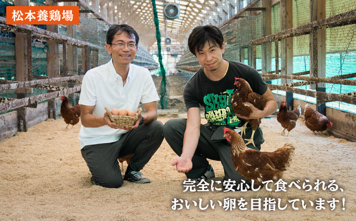 【ノンストレス卵】 平飼い 「しあわせたまご 」40個＜松本養鶏場＞ [CCD021]