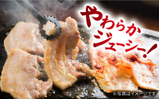 【 訳あり 】【3回 定期便 】 長崎 うずしおポーク 焼肉 ＆ しゃぶしゃぶ セット 1.4kg  豚肉 豚 焼き肉用 焼肉用 しゃぶしゃぶ 豚スライス ロース バラ ＜スーパーウエスト＞ [CAG095]