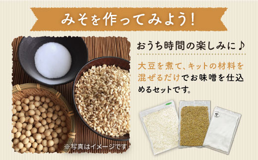 【自宅で味噌づくり】手作り味噌キット『米味噌』＜川添酢造＞ [CDN009]