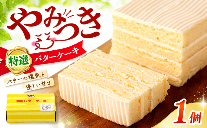 【ブーム再来！あの頃を思い出す味】特選 バターケーキ 1個＜お菓子のいわした＞ [CAM048]