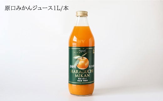 みかん ジュース 【糖度12度以上！】 原口みかん ジュース 1L ジュース みかんジュース 飲料 原口みかん 果汁100％ ジュース 贈答 贈り物 ギフト プレゼント お中元 お歳暮 ＜大島造船所 農産グループ＞ [CCK014]