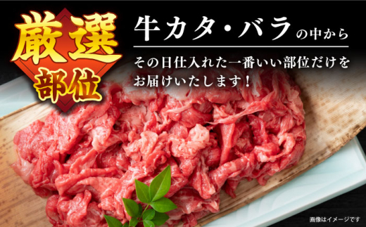 切り落とし【A4～A5】長崎和牛 切り落とし　500g＜株式会社MEAT PLUS＞ [CFT003]