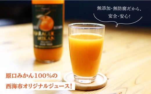 みかん ジュース 【糖度12度以上！】 原口みかん ジュース 1L ジュース みかんジュース 飲料 原口みかん 果汁100％ ジュース 贈答 贈り物 ギフト プレゼント お中元 お歳暮 ＜大島造船所 農産グループ＞ [CCK014]