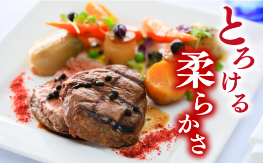 【A4～A5】長崎和牛ヒレステーキ　450g（150g×3枚）＜株式会社MEAT PLUS＞ [CFT007]