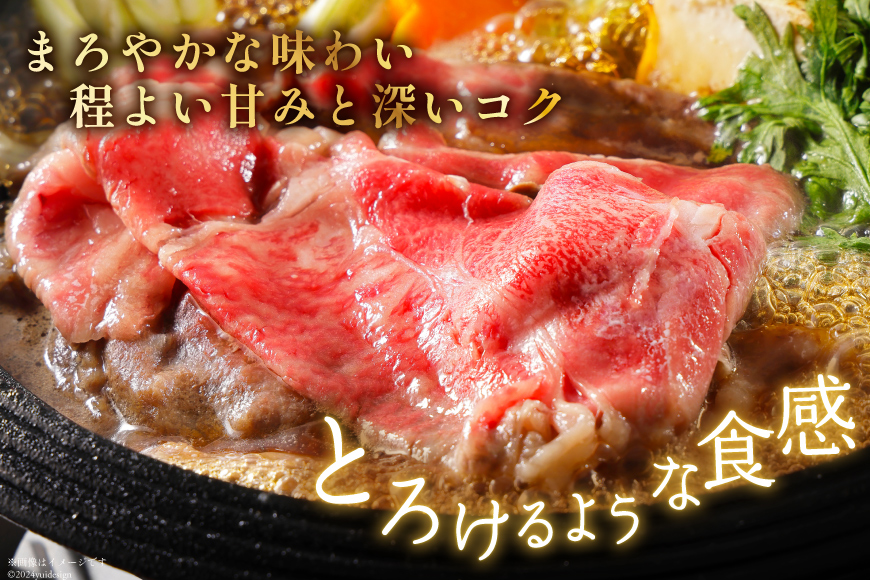 長崎和牛 すき焼き しゃぶしゃぶ もも肉 300g [和牛セレブ 長崎県 雲仙市 item1987] 牛肉 和牛 肉 お肉 牛 スライス 牛もも肉 牛もも