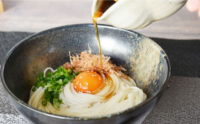 【モチモチつるっと食感！】こだわりの麺匠が創る 島原 手延 細うどん 大容量 5キロ（100束） / うどん 乾麺 ウドン 麺 / 南島原市 / ふるさと企画 [SBA075]