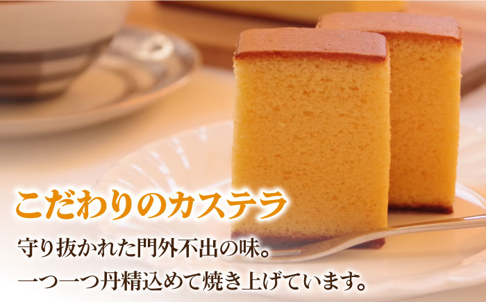 【12回 定期便 】特製 長崎 カステラ 1.5斤（約700g＋約350g）/ 南島原市 / 本田屋かすてら本舗 [SAW015]