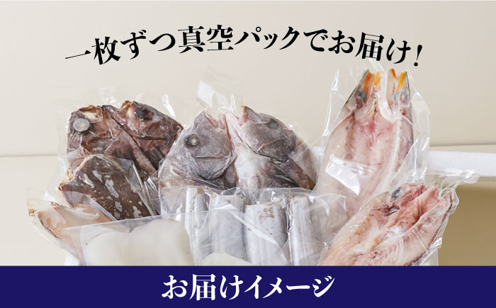 【職人の技】旬の干物 詰め合わせ 3〜4種（6〜8パック）×2セット / 魚 干物 干もの セット  / 南島原市 / ながいけ [SCH049]